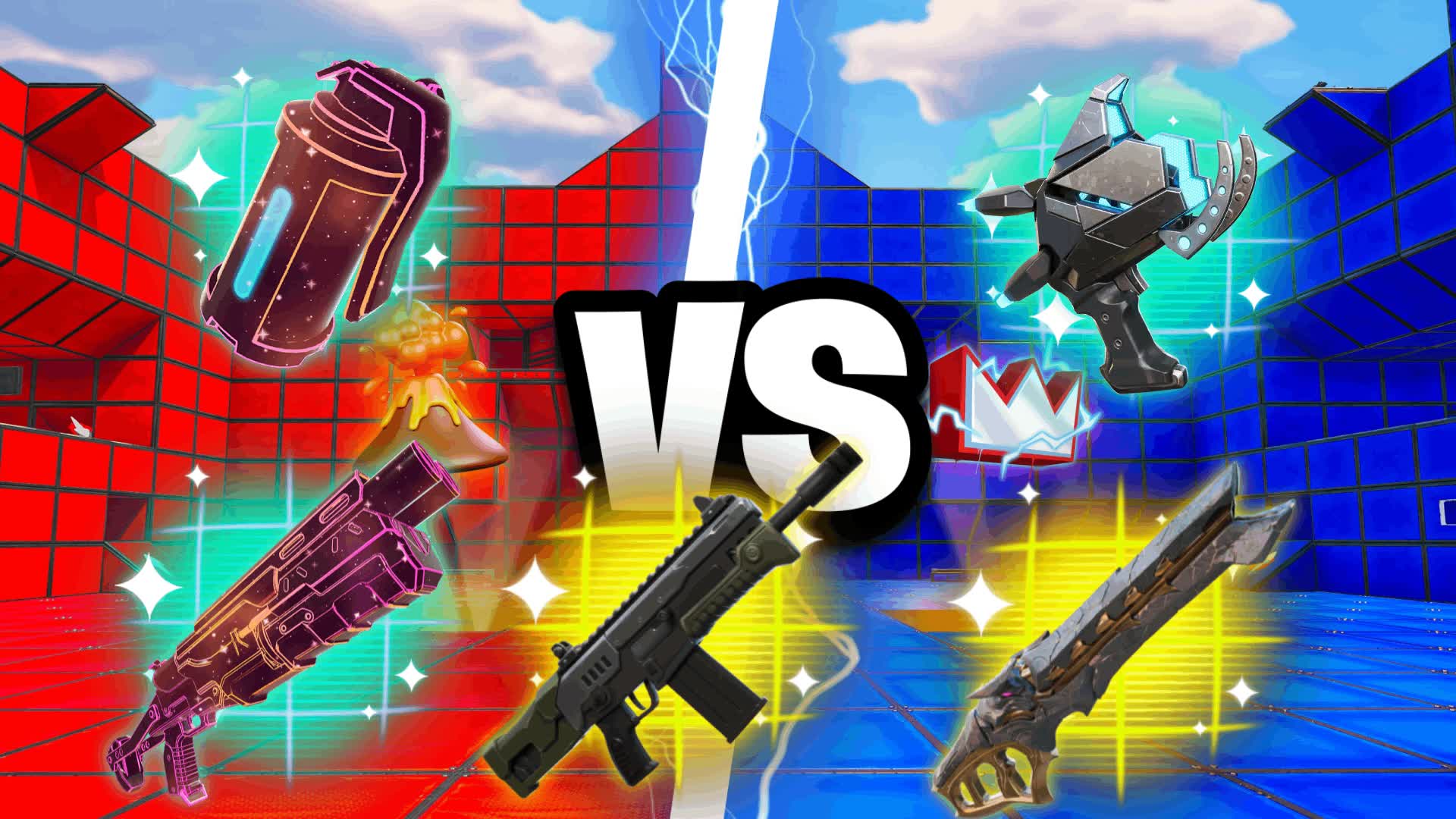 CRAZY RED VS BLUE 🔴🔵 [PC VS XBOX]