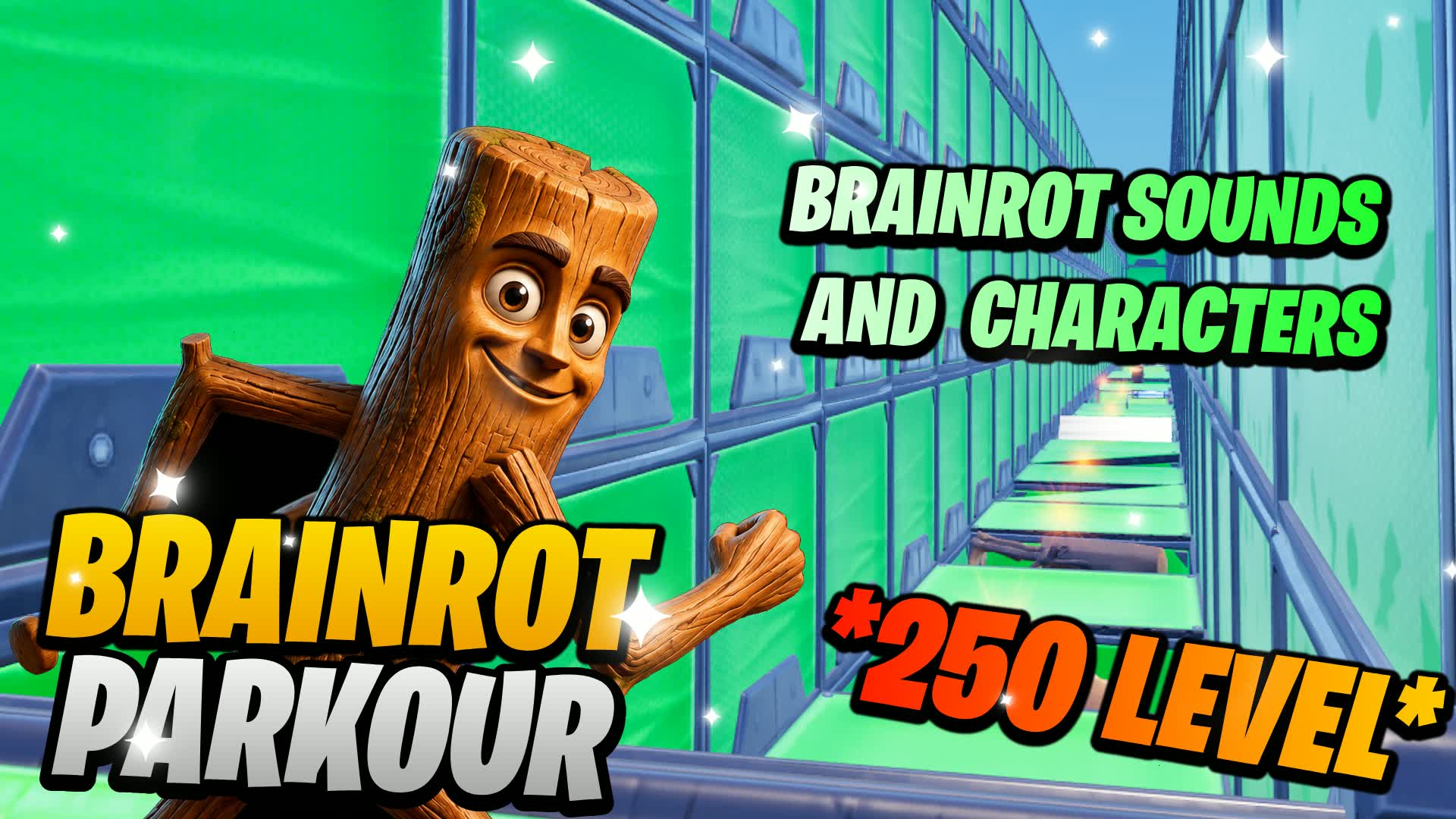 ⭐️DEFAULT BRAINROT PARKOUR 250 LEVELS⭐️
