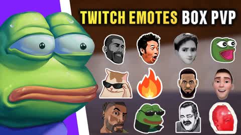 🟣TWITCH EMOTES BOX PVP📦