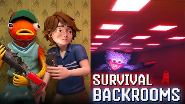🚧 STORY BACKROOMS BOSSFIGHT SURVIVAL 🧟
