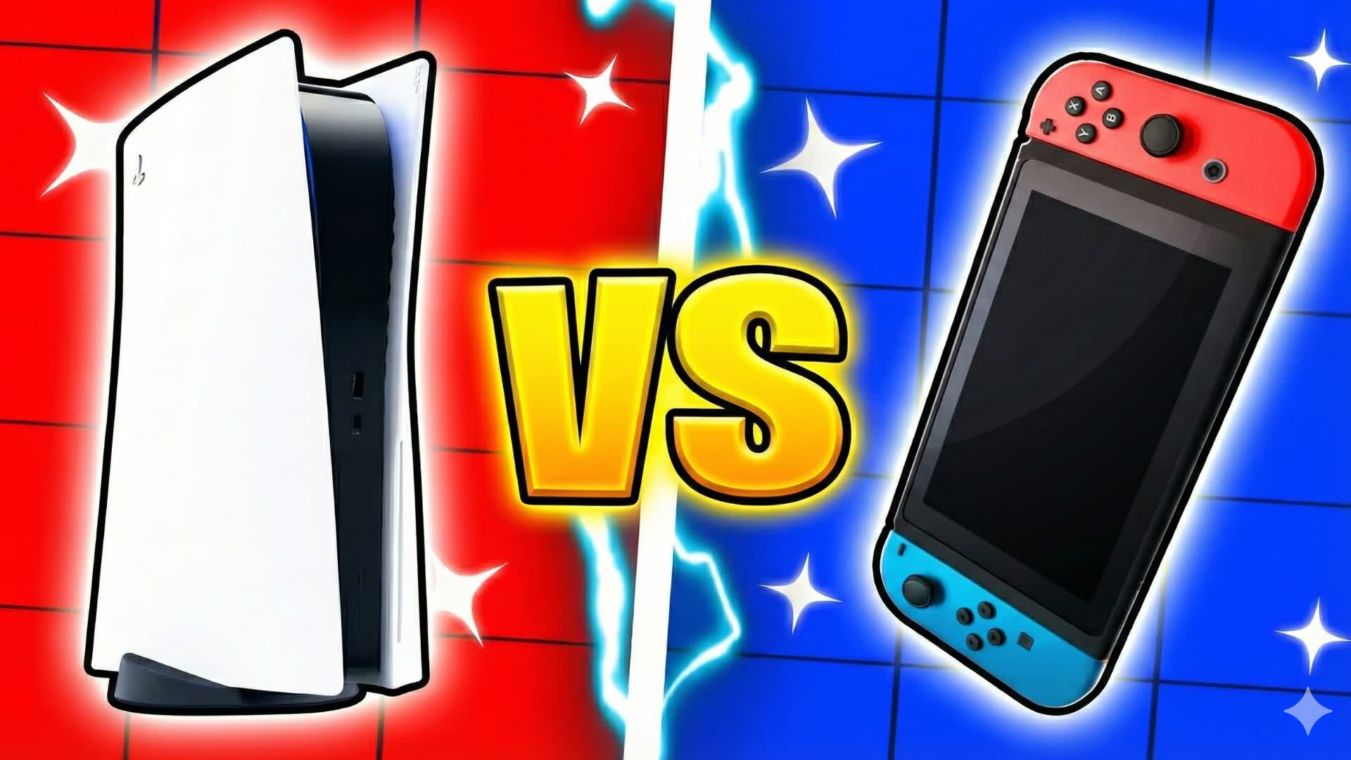 CONSOLE VS CONSOLE RED VS BLUE 🔴🔵 FUN