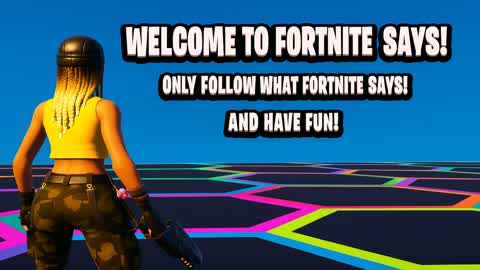 What Fortnite says!