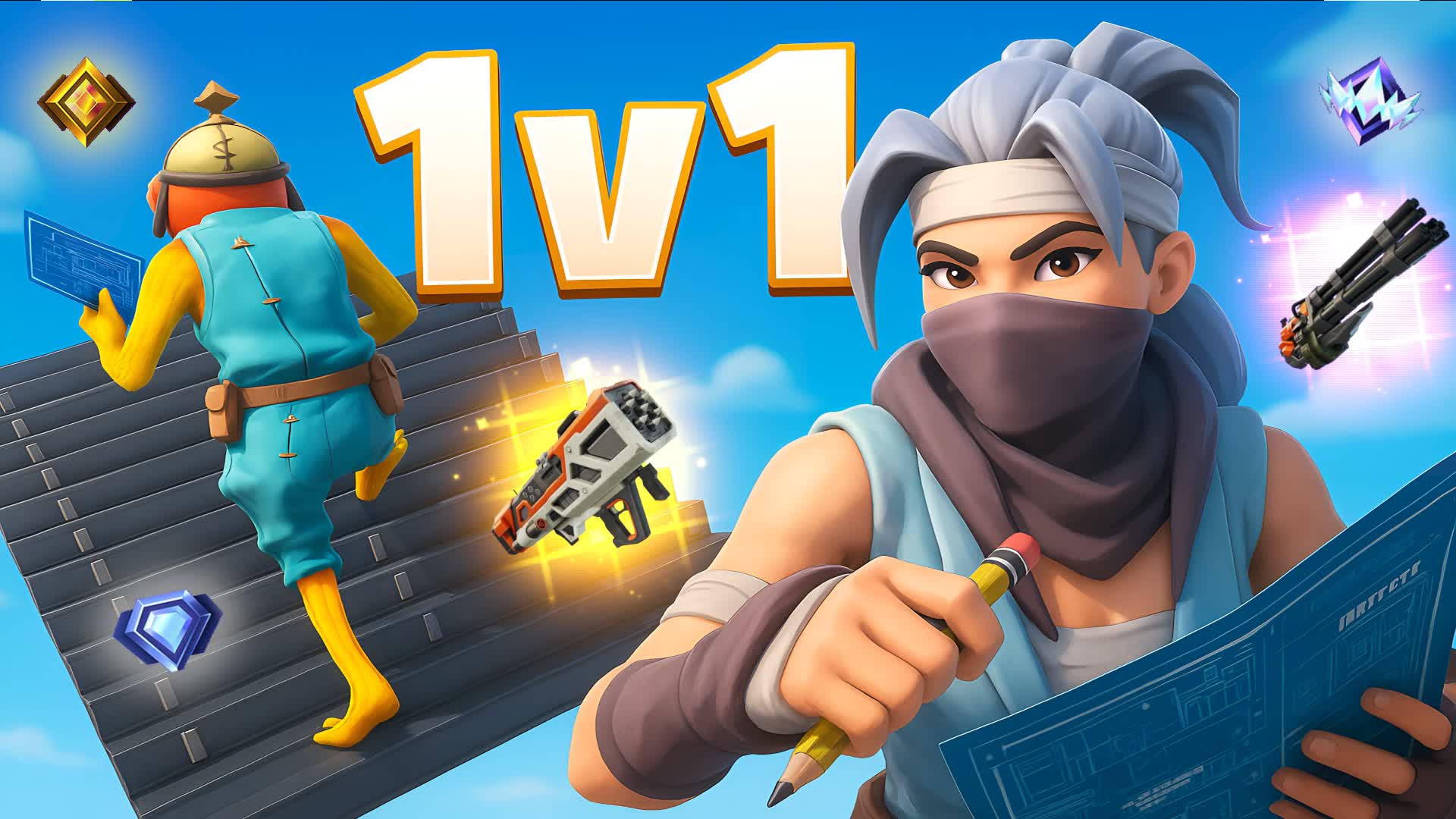 SIMPLE 1v1 Build Fights V1.0 [FERP33]