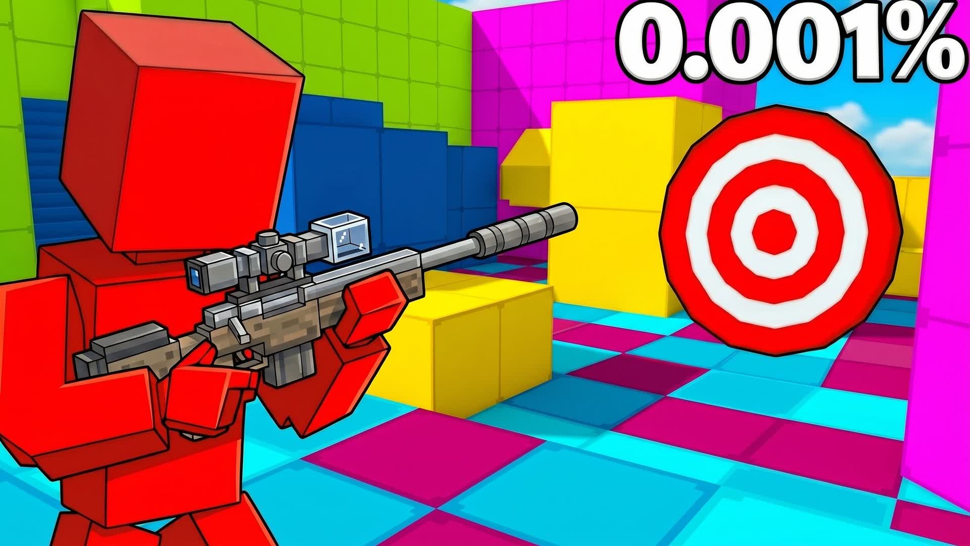 BOX TRICKSHOT PARKOUR🎯(67 LEVELS)