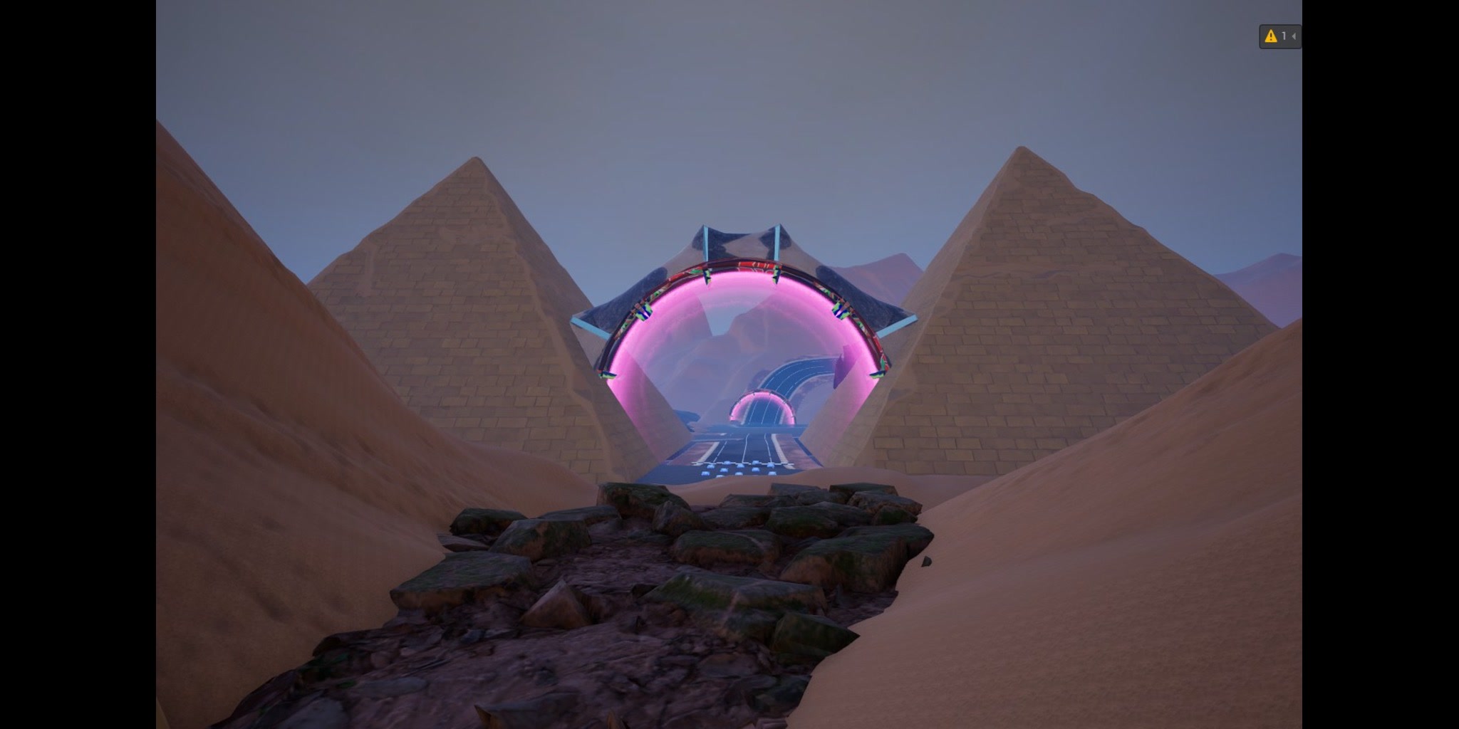 Roman Pyramids Racer