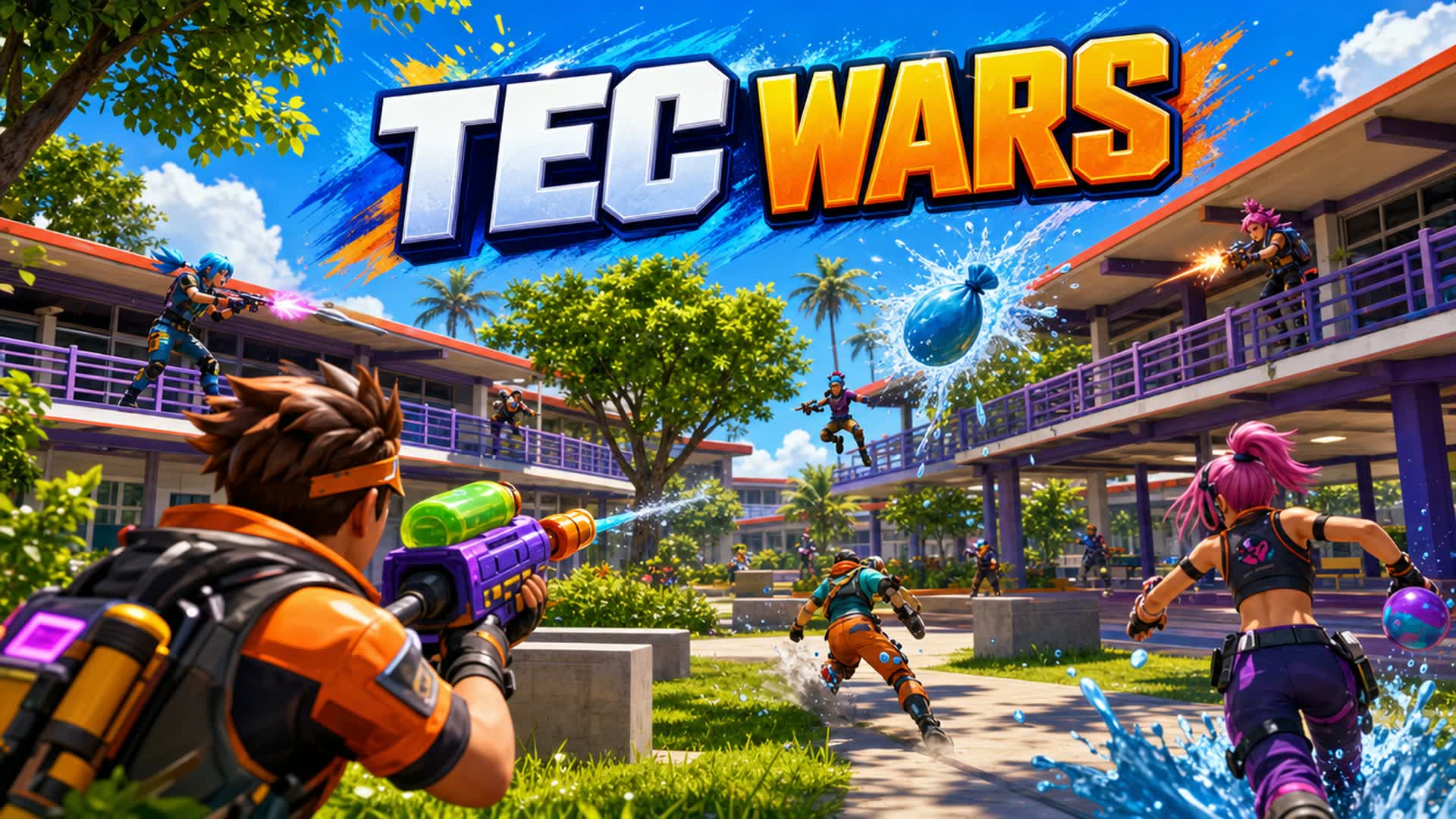 TecWars - Fortnite island 2290-1344-3574 by bustamantelujano