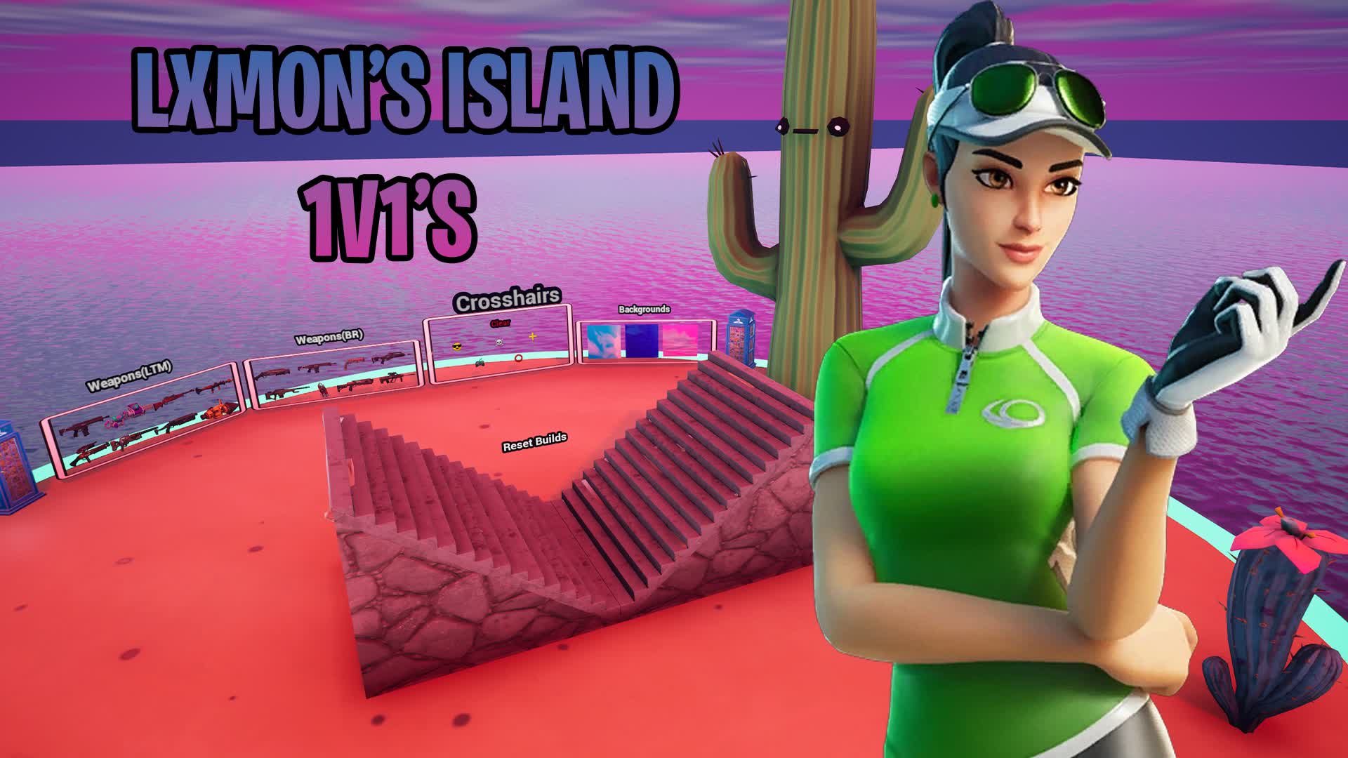 Lxmon's Island 1v1's