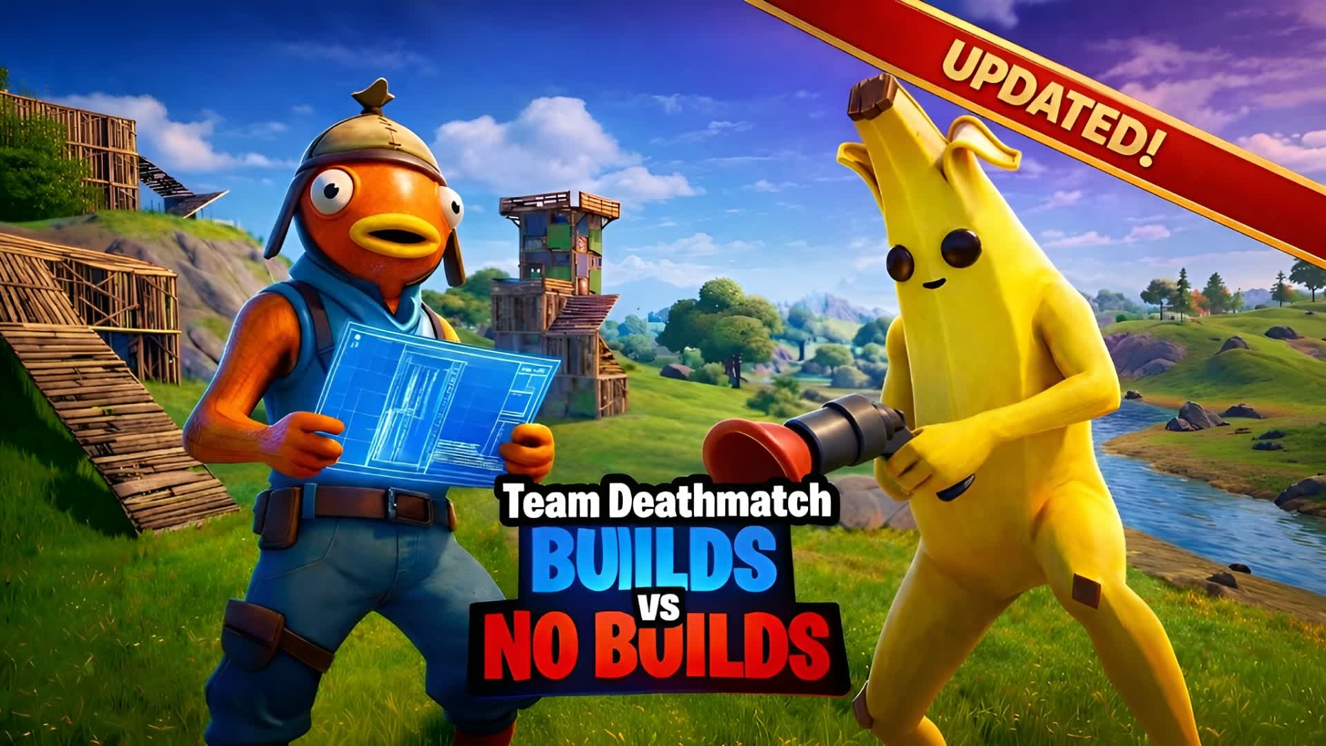 BUILDS VS NO-BUILDS (TEAM DEATHMATCH)