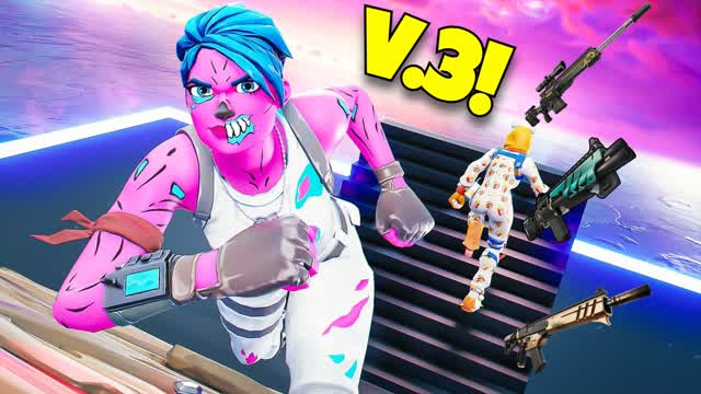 Crazy 1v1 Build Fight V.3!
