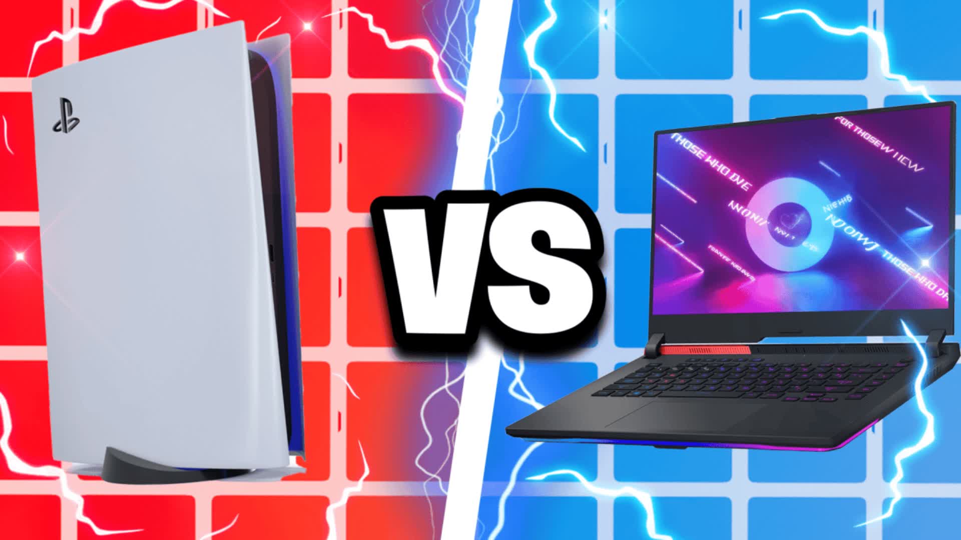 COMPUTER VS CONSOLE TWDU RED VS BLUE🔴🔵