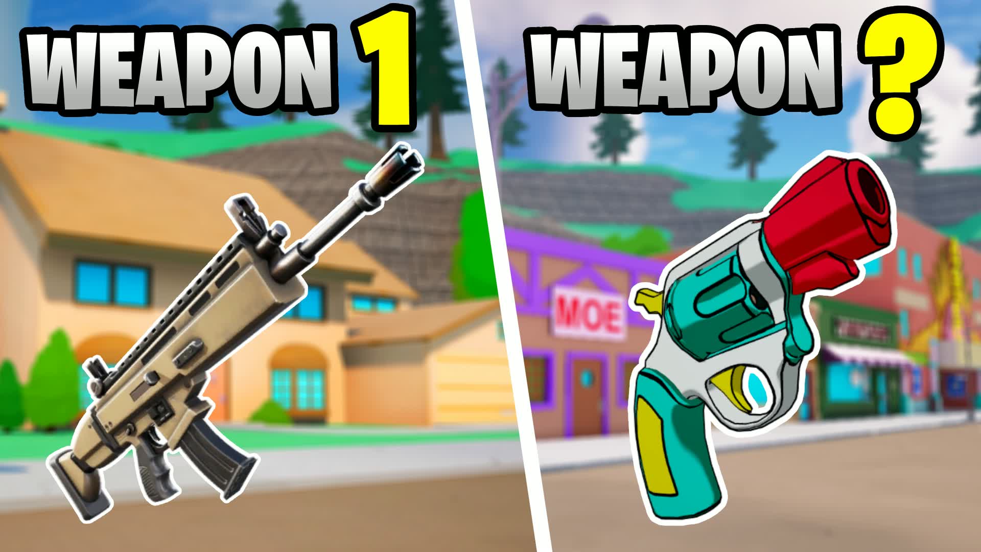 1V1 WITH EVERY GUN (SIMPSON EDITION)