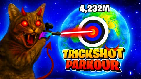 TRICKSHOT SPOOKY PARKOUR 🎯