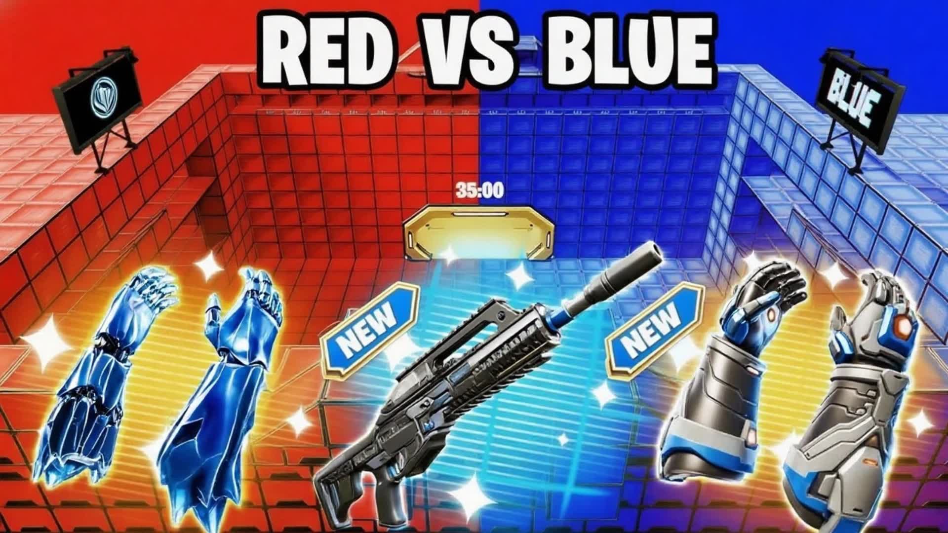 EVOLVED RED VS BLUE 🔴🔵