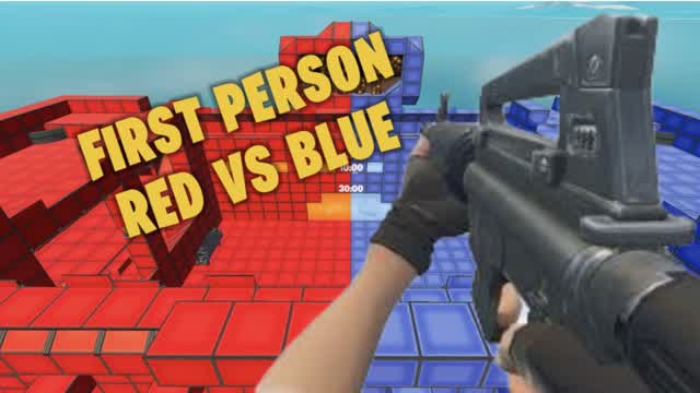 First Person Red vs Blue