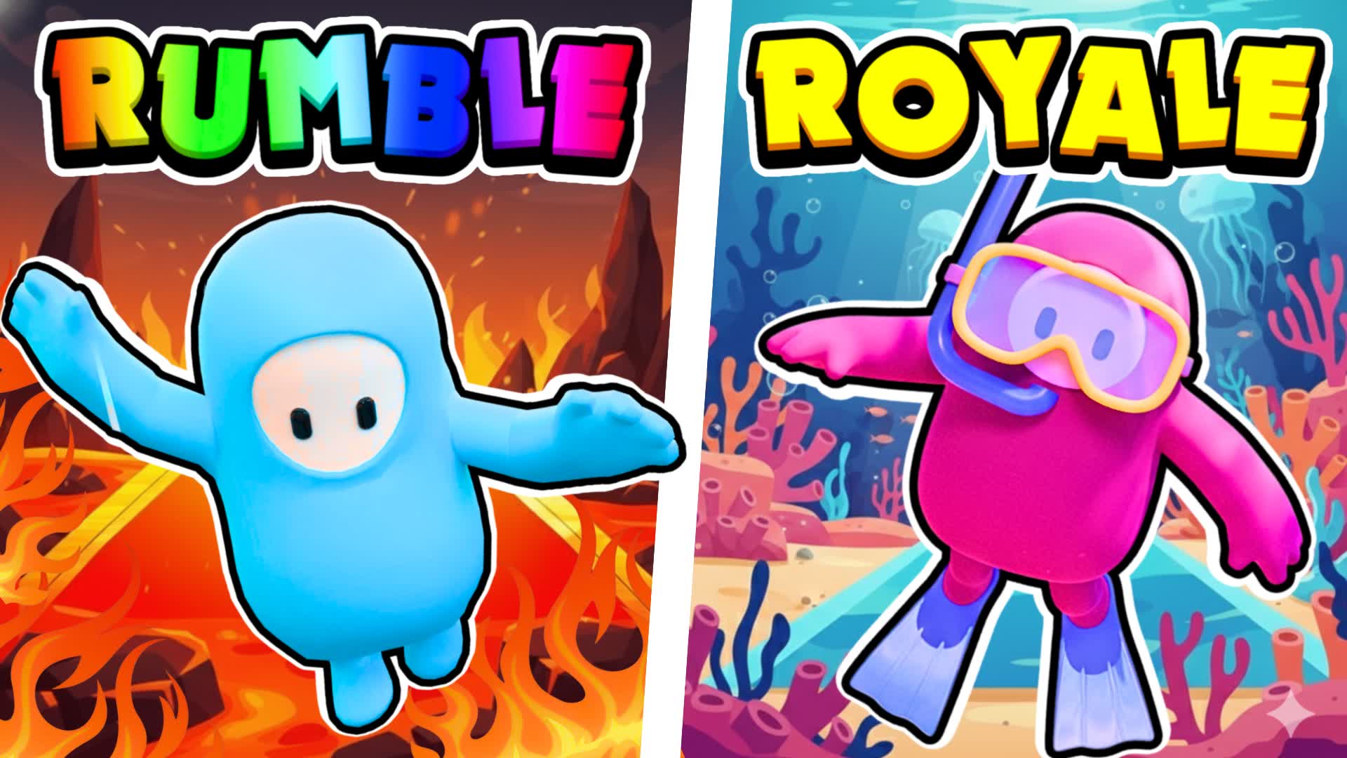 👑RUMBLE ROYALE👑 | CRAZY MINIGAMES 🔥