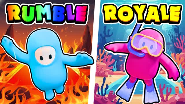 👑RUMBLE ROYALE👑 | CRAZY MINIGAMES 🔥