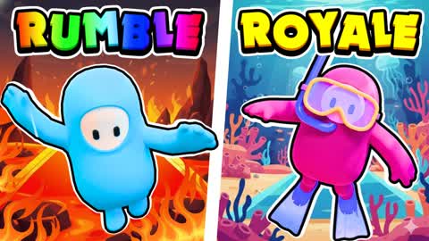 👑RUMBLE ROYALE👑 | CRAZY MINIGAMES 🔥