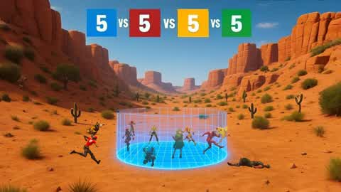 🏜️ DESERT HOT POINT 🏜️ -🔵vs🔴vs🟡vs🟢