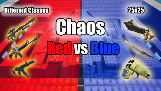 CHAOS RED VS BLUE [25v25]