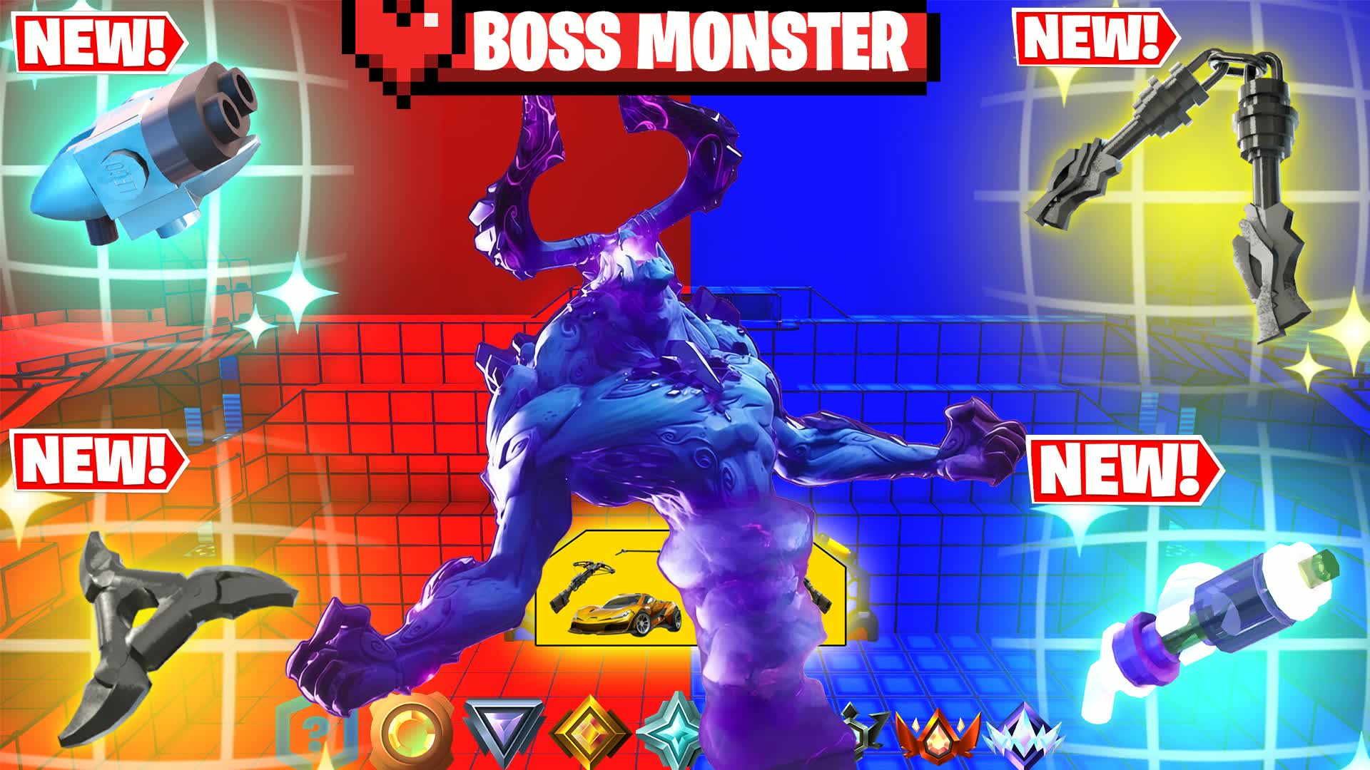 🗡️ブリックボス🗡️ 🔴赤対青🔵
