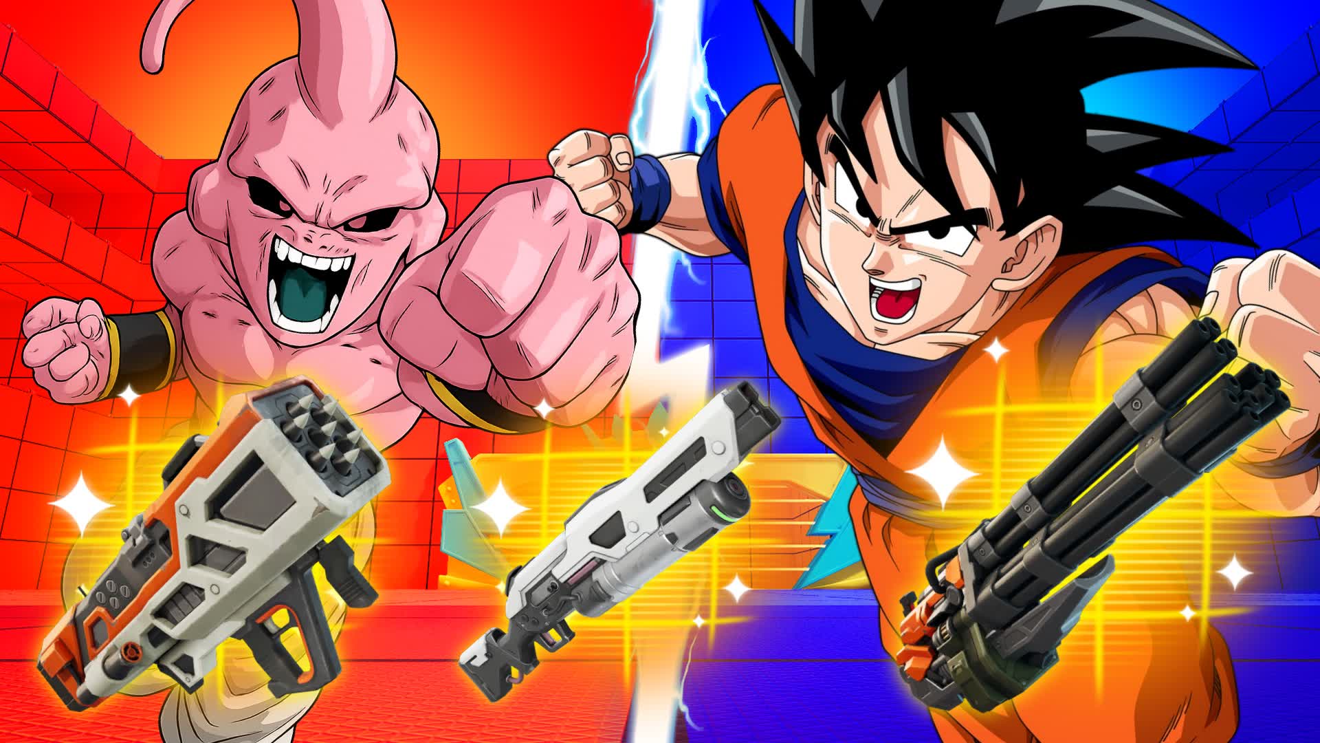 DBZ RED VS BLUE🔴🔵
