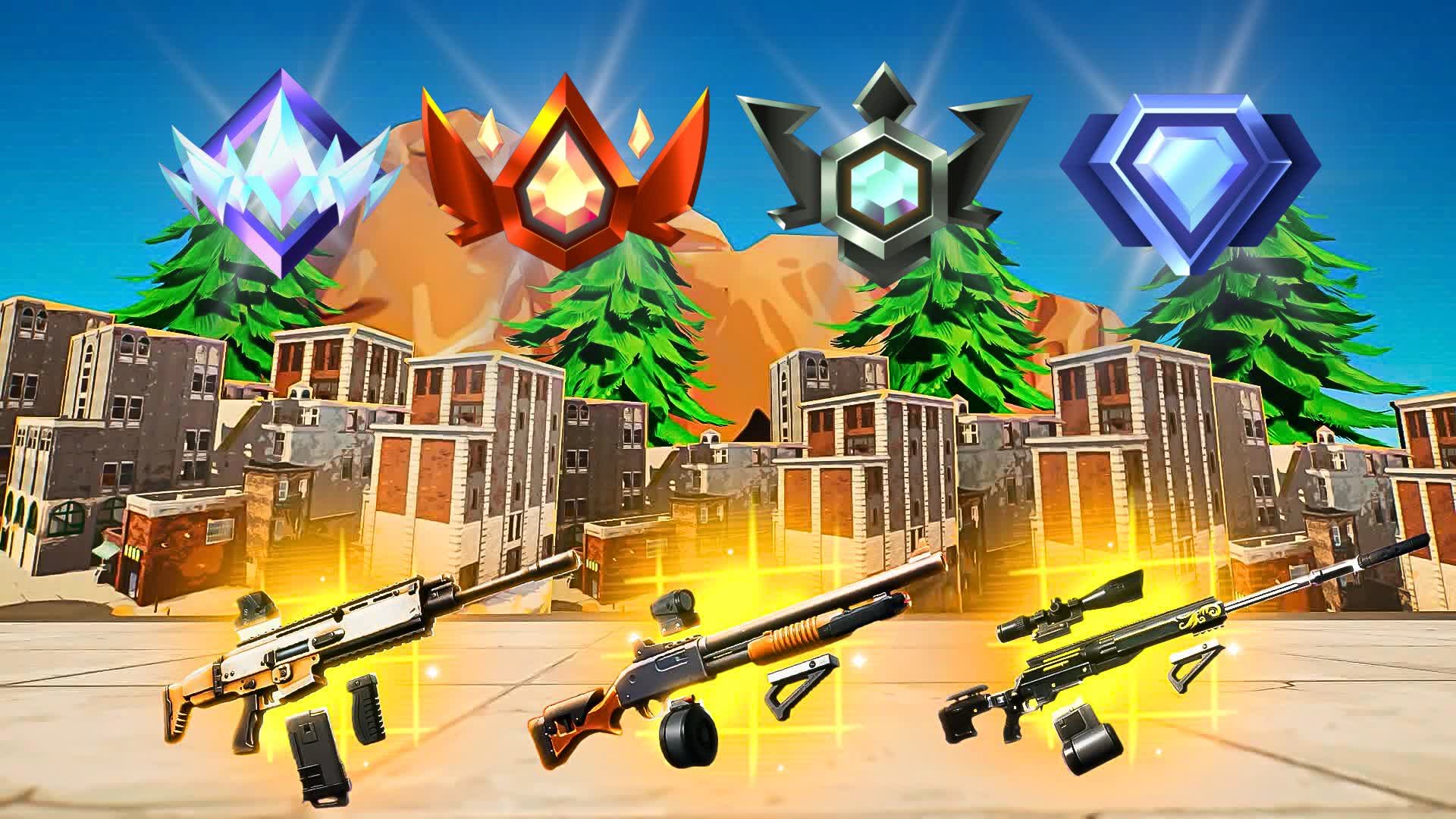 Custom Rank System RANKED TILTED ZONE WARS ⭐ 0049-6805-4989 by blessedmaps - Fortnite ...