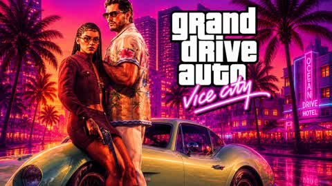 🚗 Grand Theft Vice City Drive 🚗