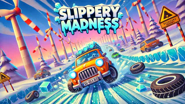 Capture 1 – ❄️Slippery Madness🤯 | CARS MEGA RAMP❄️