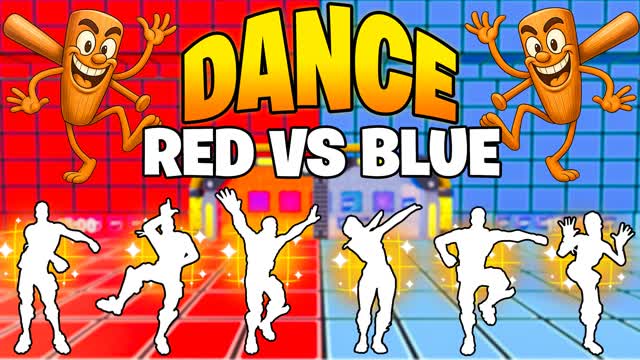 DANCE RED VS BLUE 🔴🔵