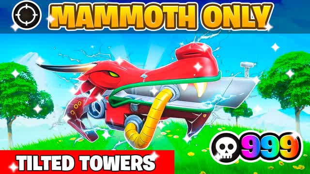 GUN GAME🔫 ONLY MAMMOTH TILTED TOWERS🎯