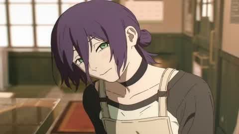 Get headpats from Reze from chainsaw man