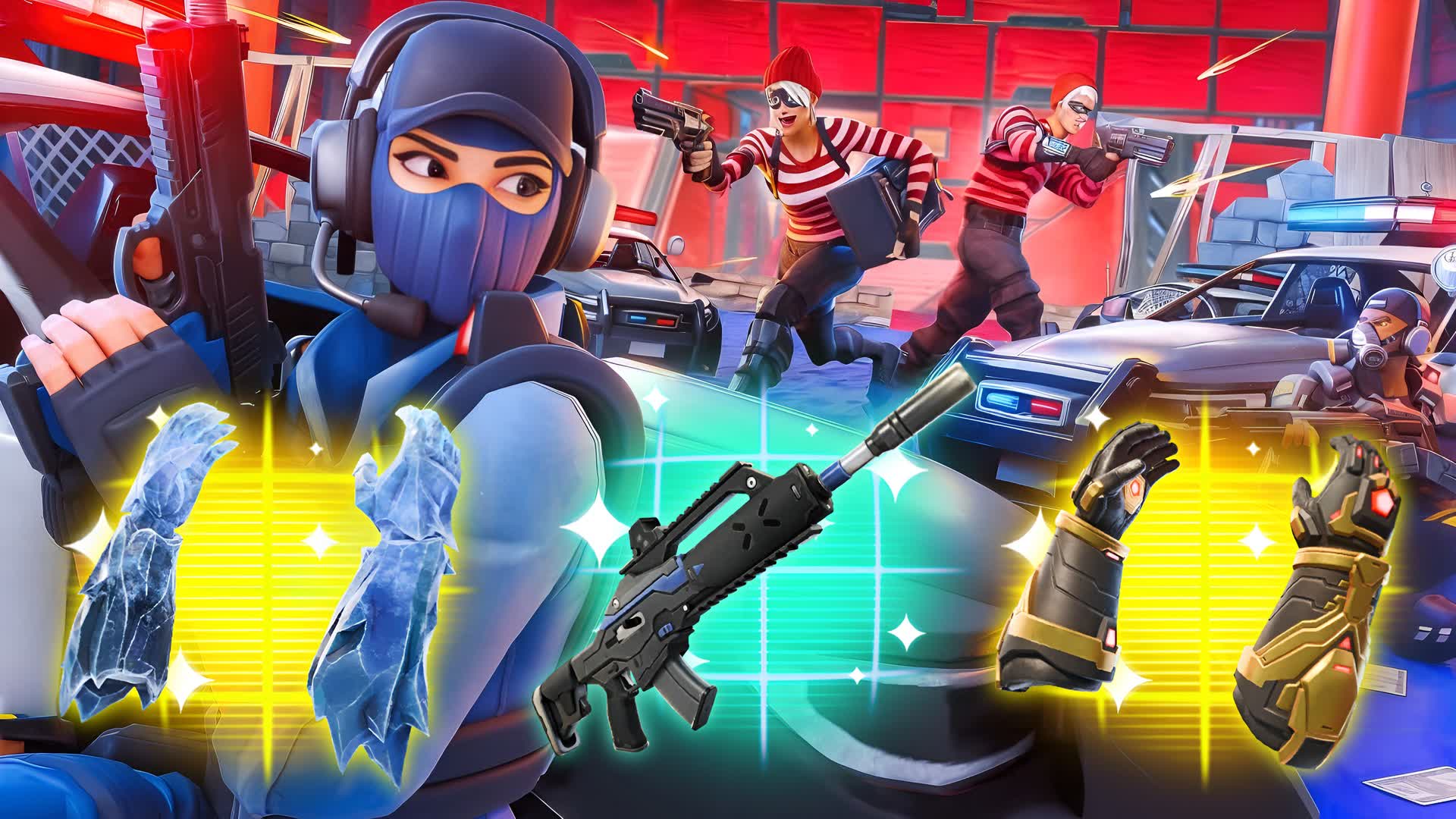 MAFIA VS POLICE 🔴🔵
