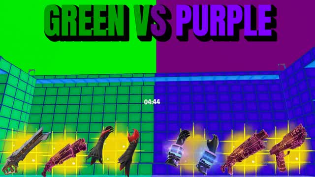 CRAZY PURPLE VS GREEN