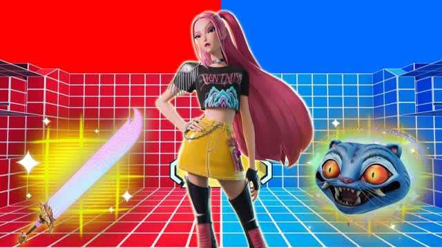 SUPER RED VS BLUE KPOP HUNTERS🔴🔵 👹