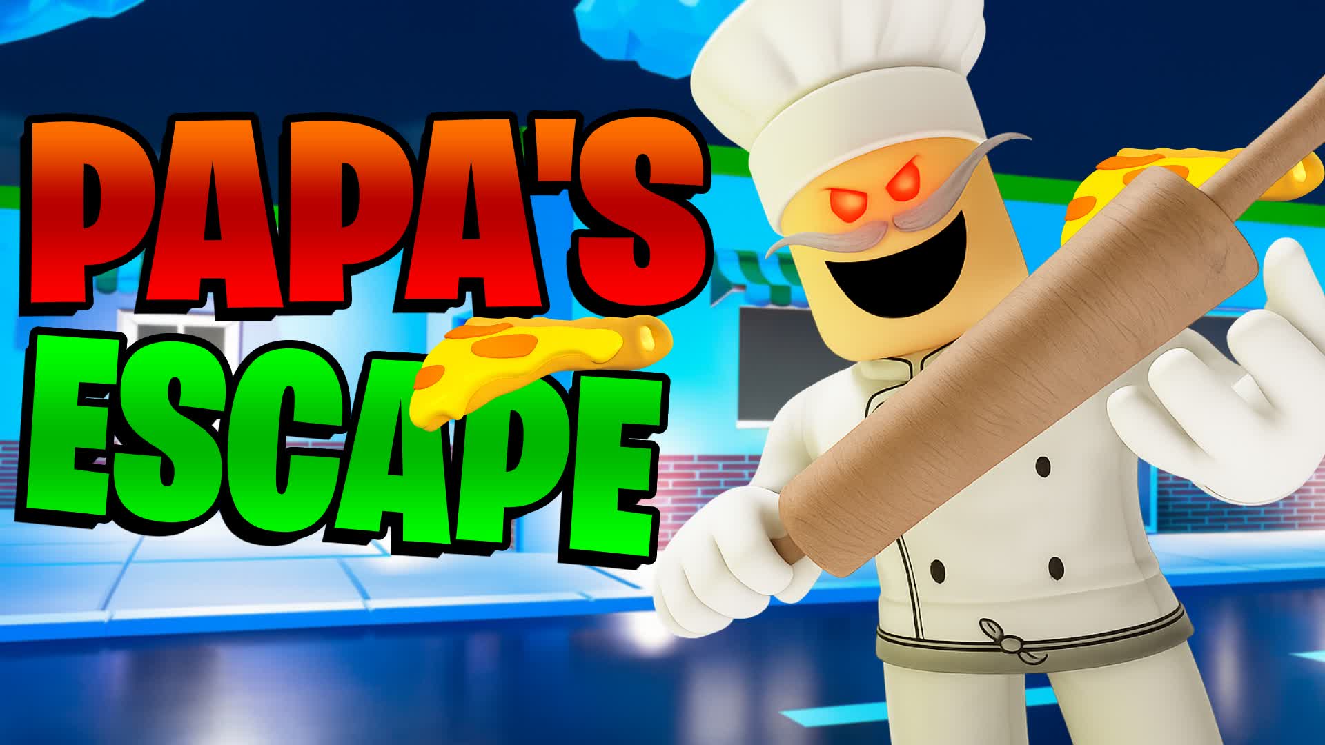 ESCAPE PAPA'S PIZZERIA OBBY🍕