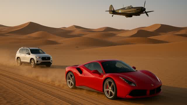 🏜️ DESERT DRIVE 🚗 FREE FOR ALL