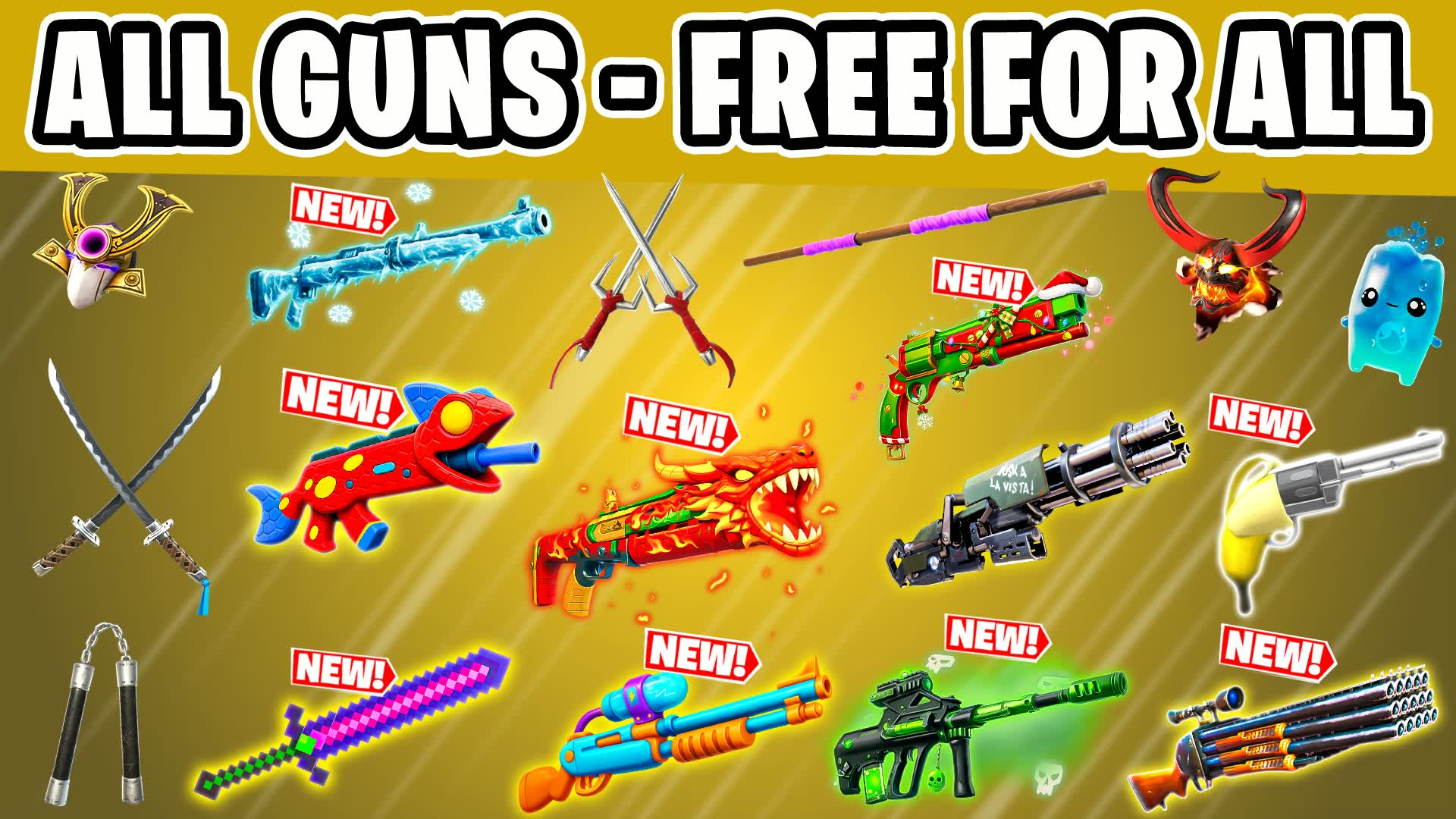 TMNT ⭐ALL GUNS - FREE FOR ALL (BOTS)