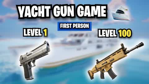 🛥️Yacht Gun Game first pov🛥️