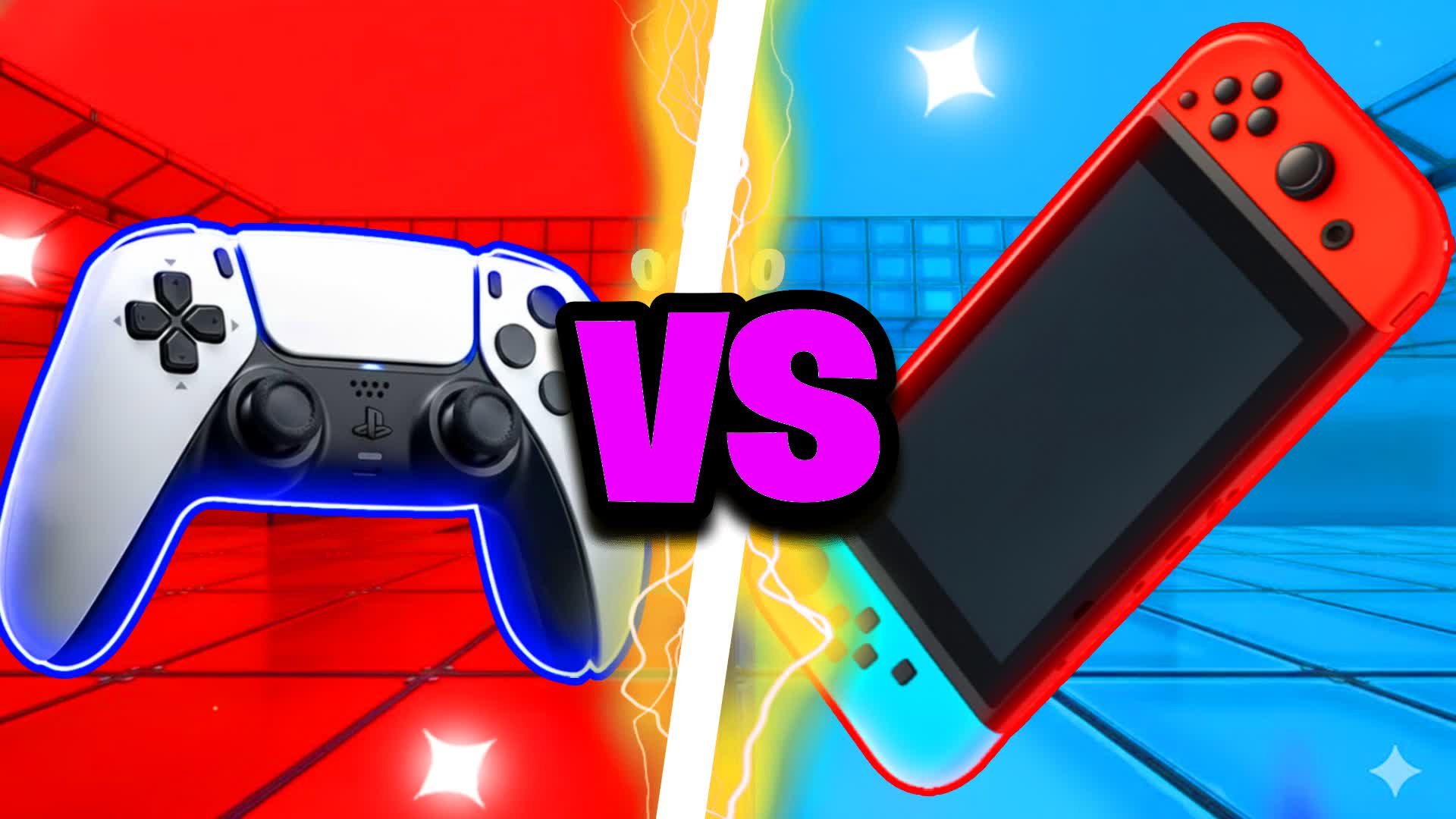 CRAZY CONSOLE RED VS BLUE🔴🔵 ITSRAZZIE!