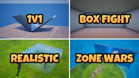 1v1・BOX・ZONE・REALISTIC [ALL IN ONE] 🏆