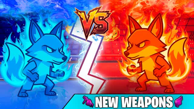 RED VS BLUEFOX 🔴🔵