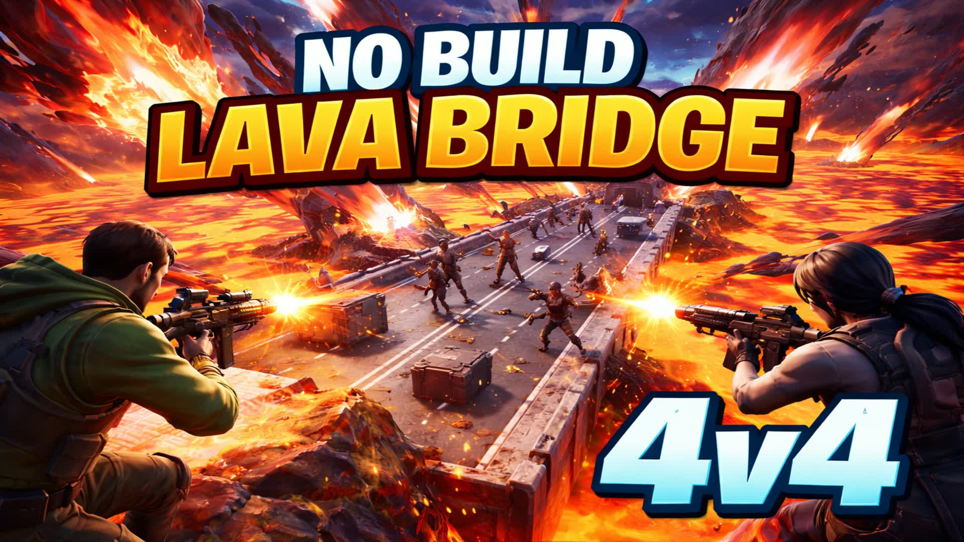 建築なし ラバブリッジ 4対4