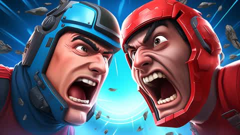COSMIC RED VS BLUE 🌌 🚀🔴🔵