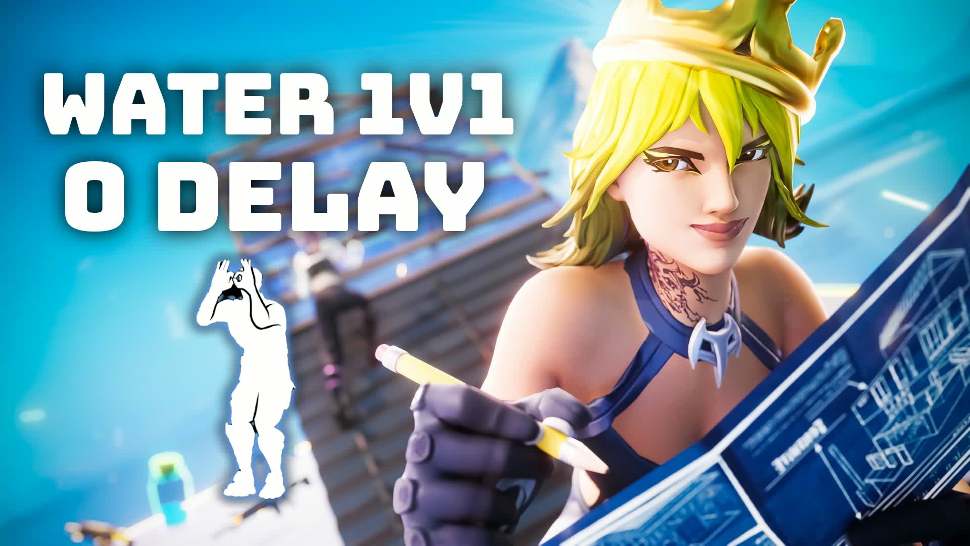 ウォーター 1対1 (遅延なし)