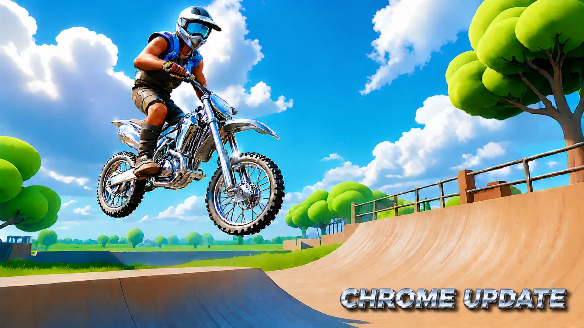DIRT BIKE MOTO X 🏍️FREESTYLE SKATE PARK