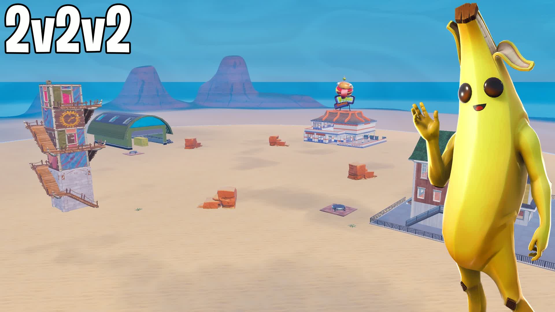 Wild Desert ⚡Zone Wars 2v2v2 حرب المنطقة