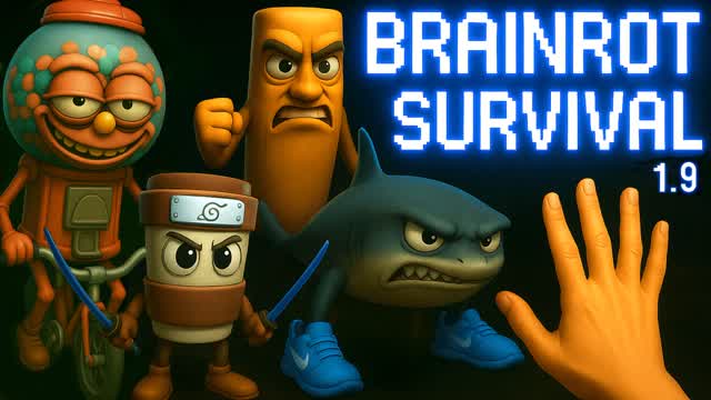 ALL BRAINROT SURVIVAL 7999-0306-9790 by narxo - フォートナイト