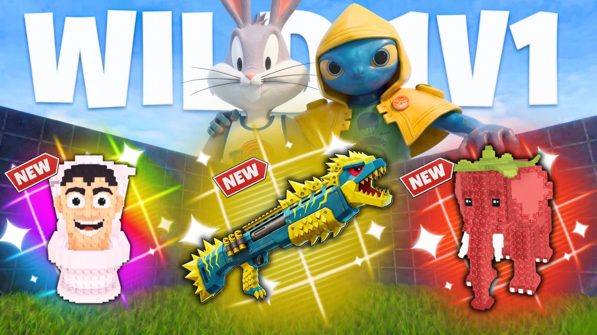 ワイルド 1対1 - 銃と乗り物すべて使用可能