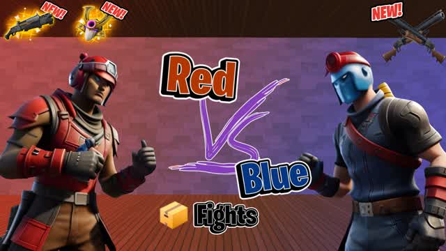 NEW Red Vs Blue Box Fights