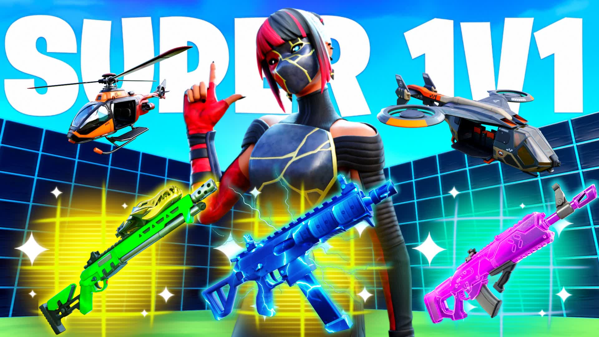SUPER 1V1 ALL GUNS ＆ VEHICLS ‐ FFA